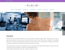 Tablet Screenshot of fibrocentrix.com